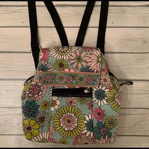 Maggie B Floral Backpack